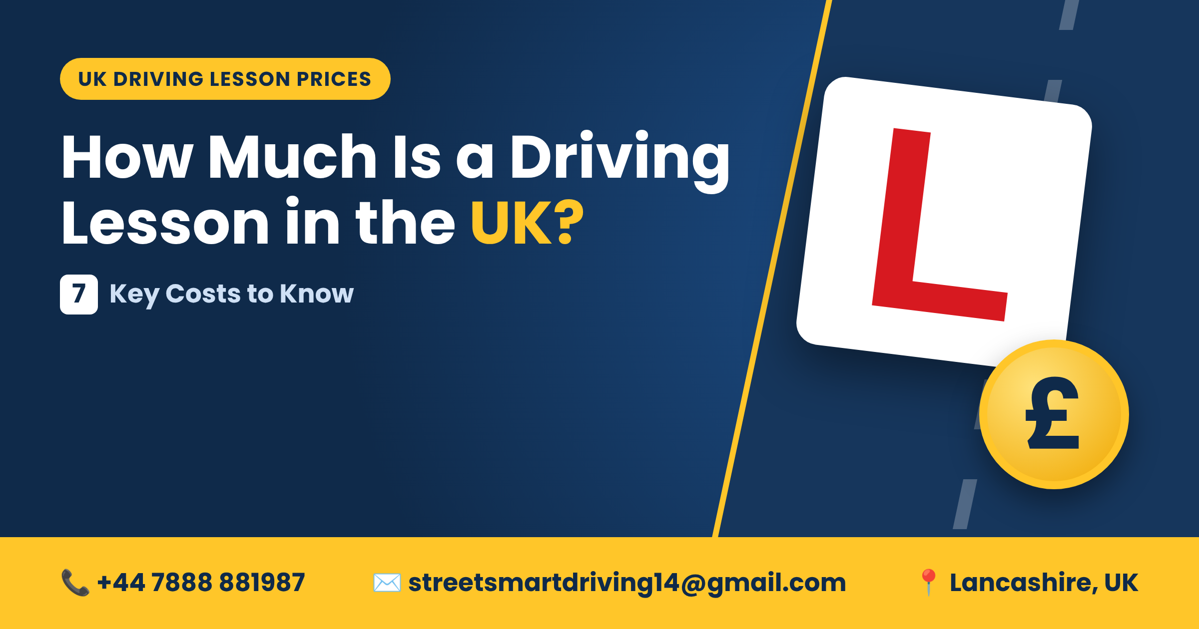 How Much Is a Driving Lesson in the UK? Full Cost Guide
